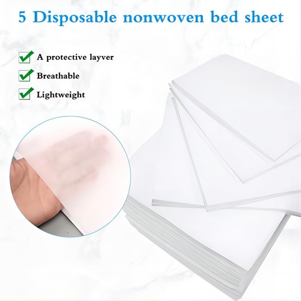 100 Disposable Non-Woven Massage Table Sheets 31.5" x 71" Covers