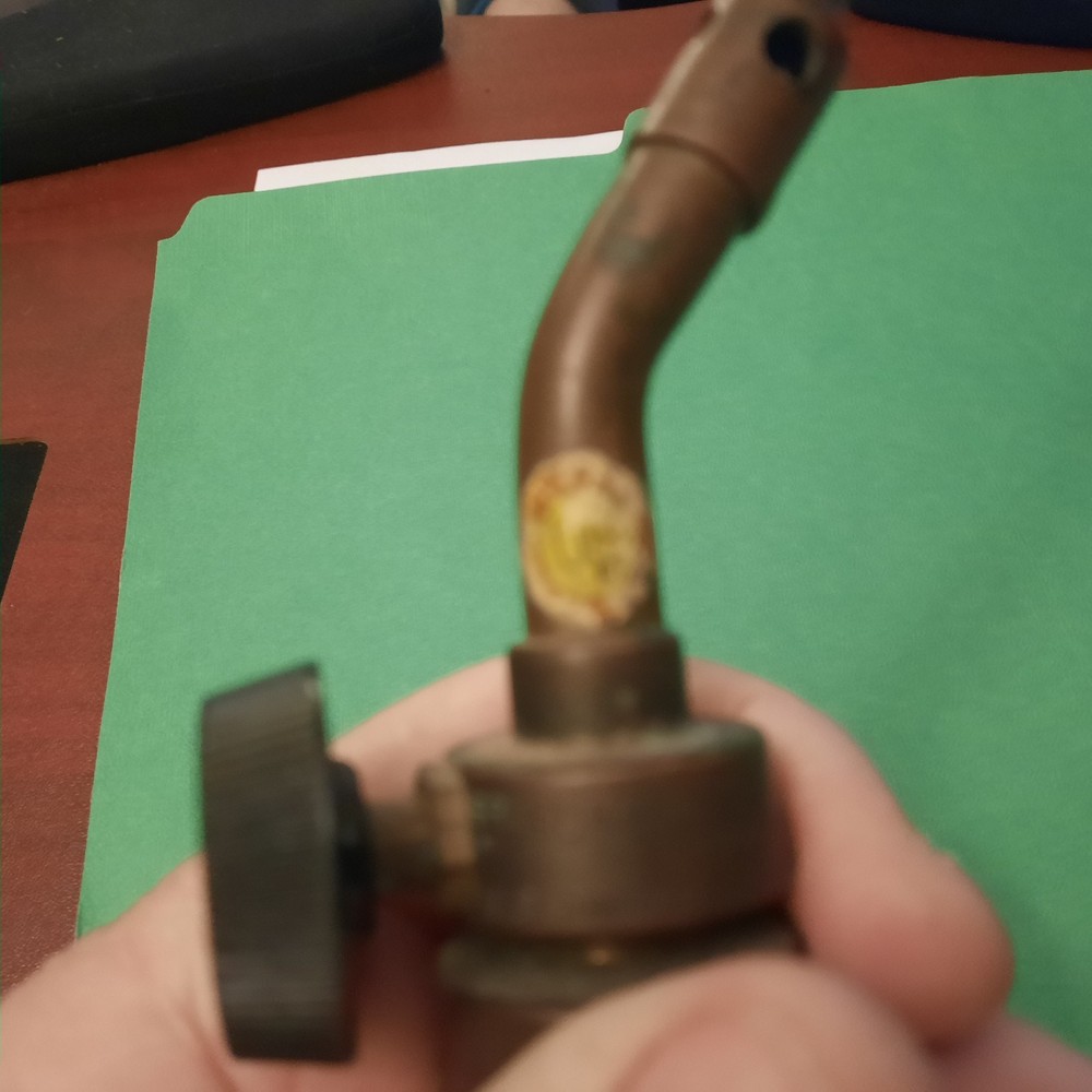 Vintage BernzOmatic Blow Torch. works!