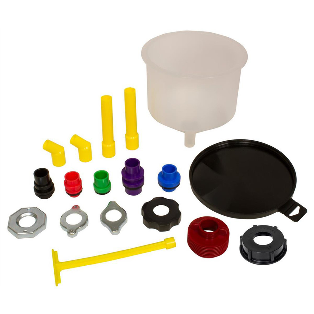 Lisle 24780 Spill-Free Funnel, 18pc