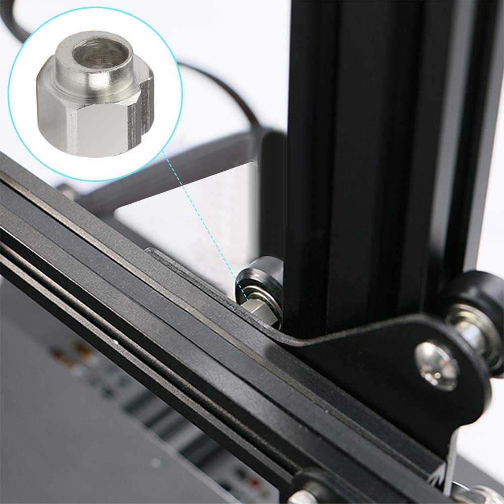 20pcs 3d Printer Eccentric Nut Eccentric Spacer Eccentric Nut Ender 3 5mm Bore E