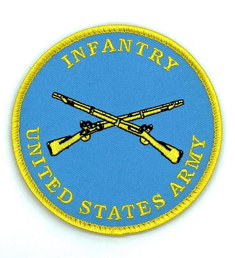 US Army Infantry Patch – Sew On, 4"