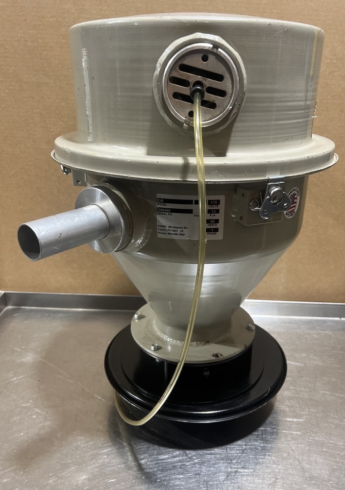 CONAIR material Hopper Model:DB. Used Surplus. Item ID 12