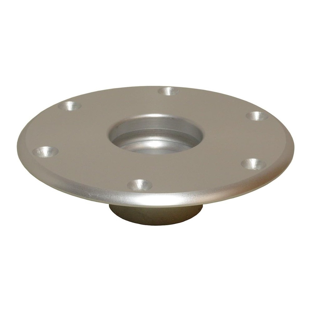Springfield 1660017 Stowable 2-3/8" Table Base - Anodized Aluminum,Silver