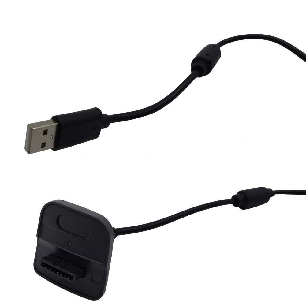 1/2pcs For Xbox 360 Wireless Controller USB Charging Cable Replacement Charger