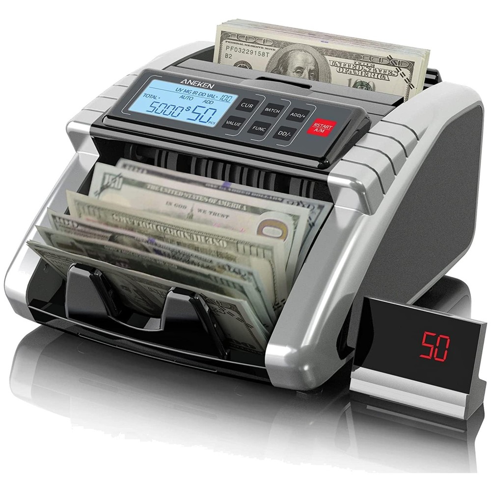 Fast & Precise Bill Counter with Add and Batch Modes
