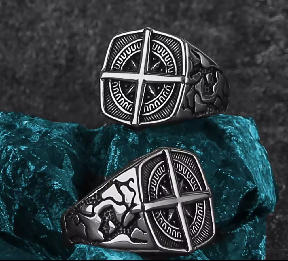 Viking Compass Ring