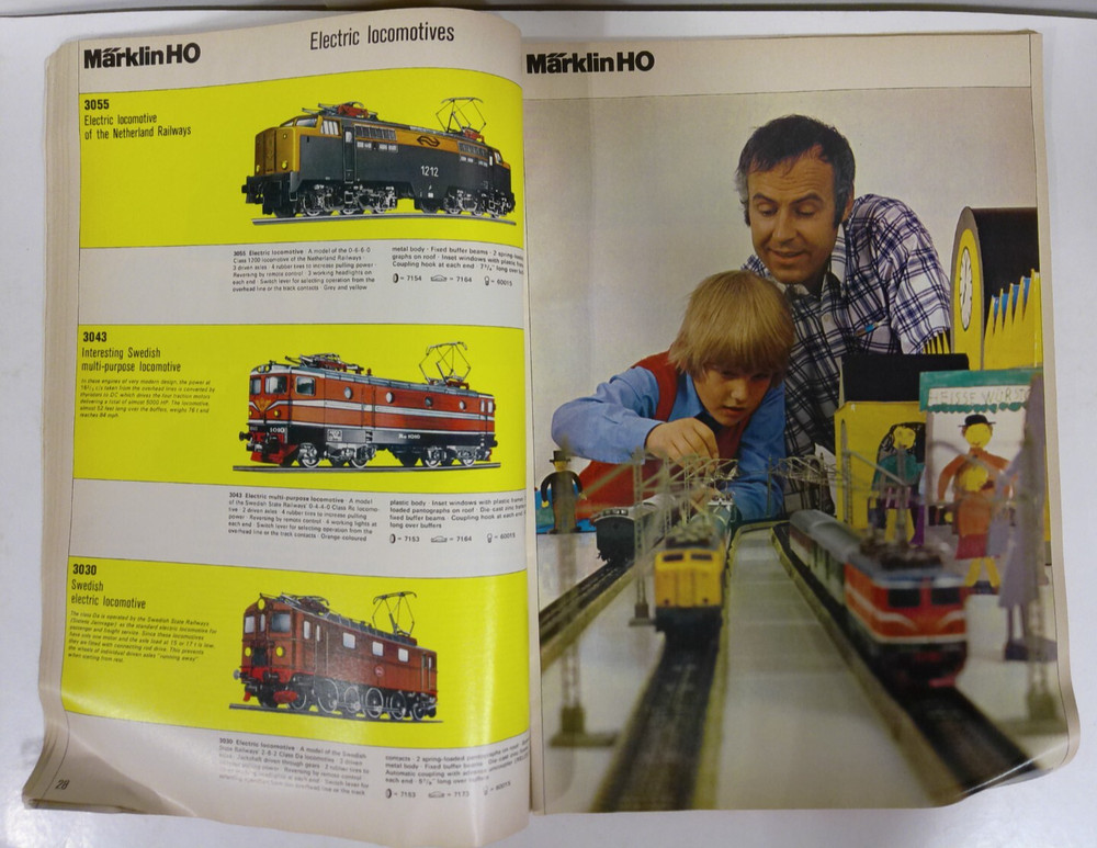 Vintage Marklin 1973 Catalog