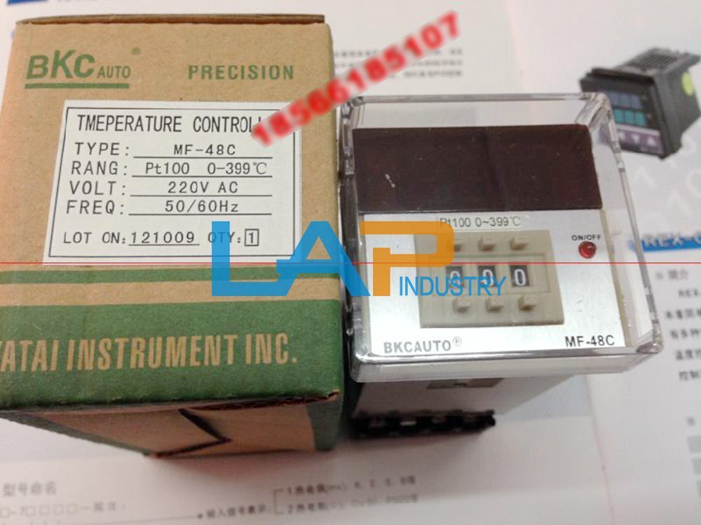 1pc New Temperature Controller MF-48C Pt100 0~399°C