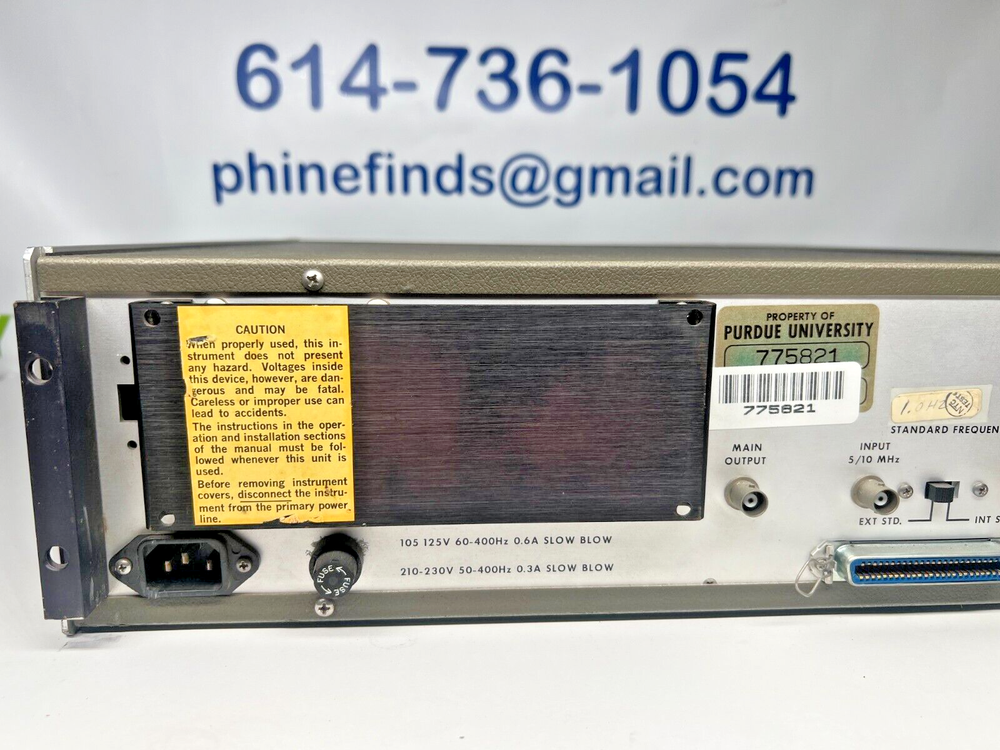 Programmed Test Sources PTS 160 Frequency Synthesizer 0.1-160 MHz