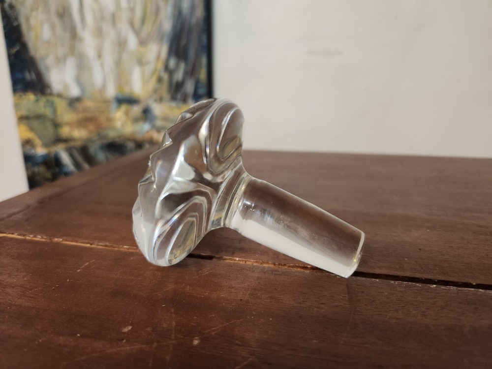 Glass Comeragh Cut Pattern(?) Cordial Decanter STOPPER ONLY