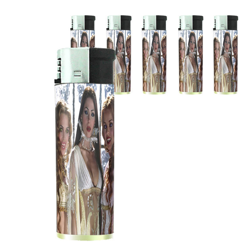 Dracula Vampire D3 Set of 5 Electronic Butane Lighter
