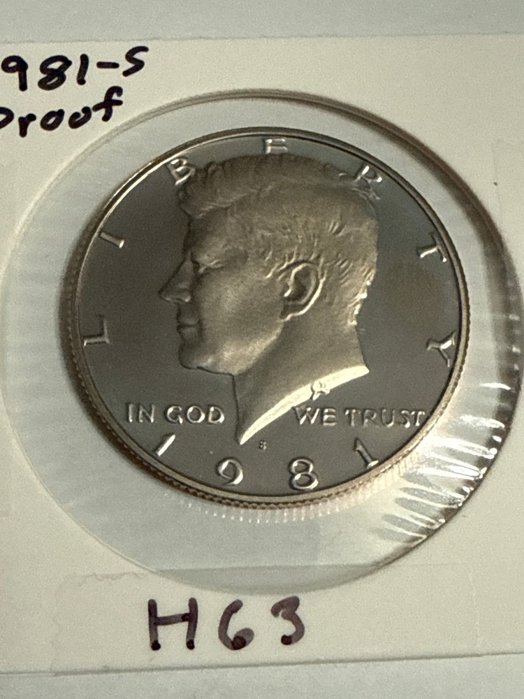1981-S Kennedy Half Dollar Proof