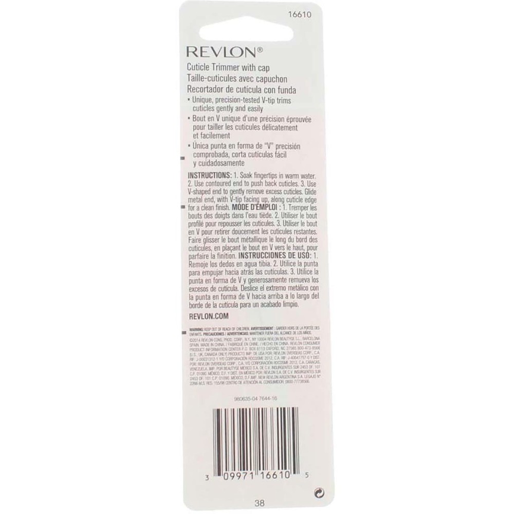 Revlon Cuticle Trimmer with Cap