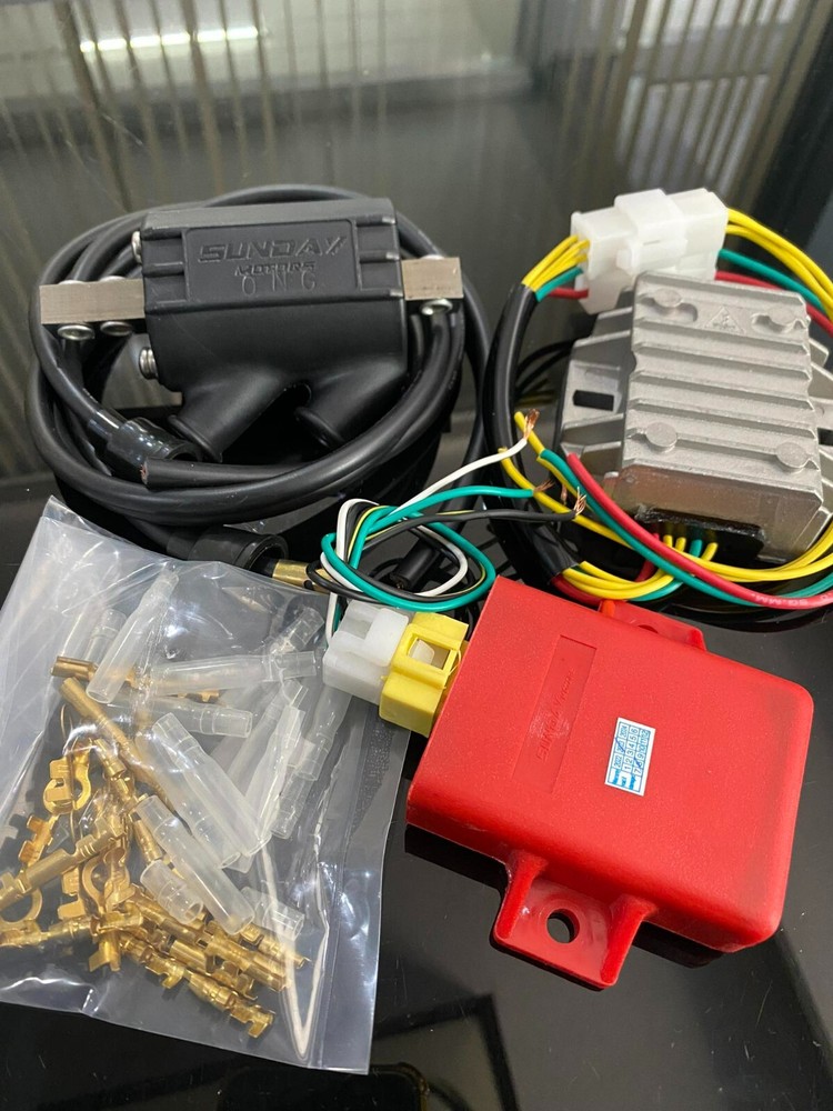 Ignition Module Conversion Kits with 12V DC (Running with Old Points) Full set