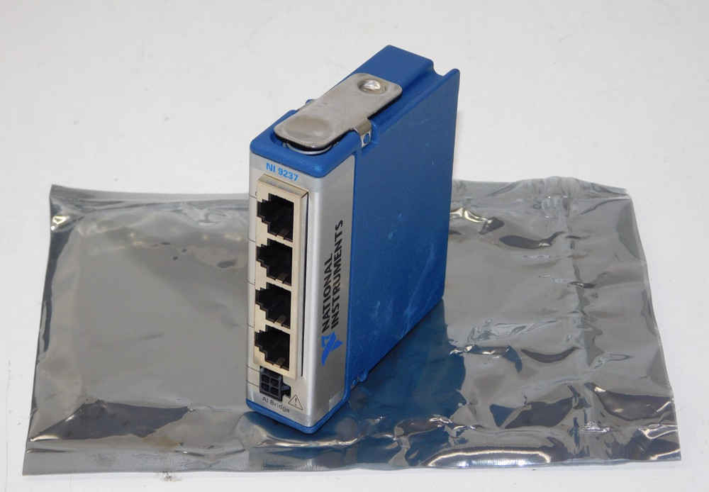 National Instruments 198859C-01L NI 9237 4Ch 24 Bit Bridge Analog Input Module