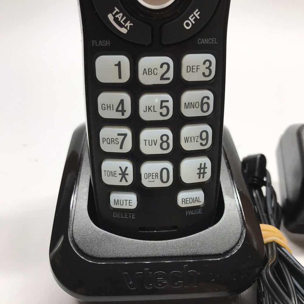 Vtech (CS6120) DECT 6.0 Expansion Handset w/ AC Adapter Tested