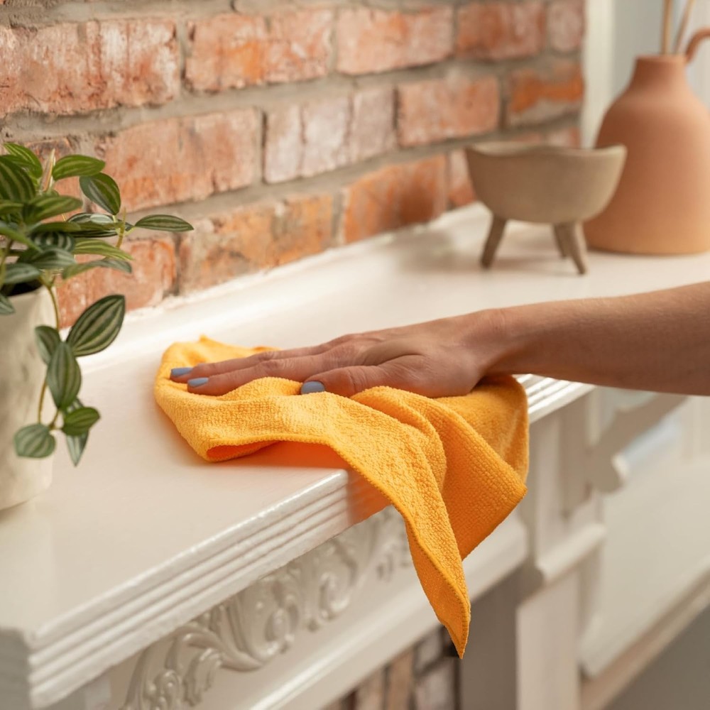 150 Pack Microfiber Cleaning Cloth, Bulk Towels Home,Reusable Microfiber Towels
