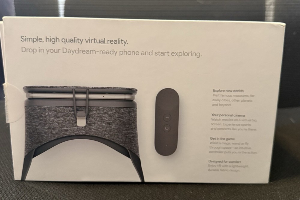Google Daydream View VR Headset Slate