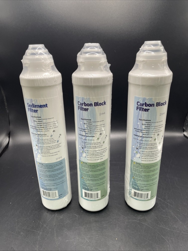 Aqua Flo Platinum QCRO RO Filter Replacement Kit - Membrane Sold Separately