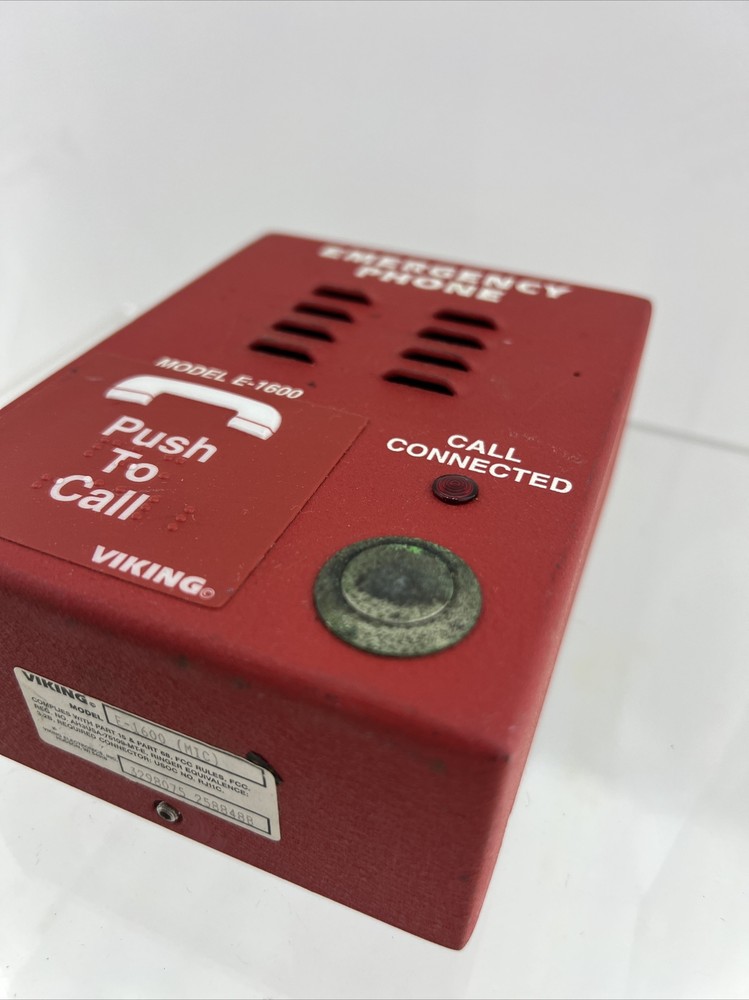 Viking Electronics E-1600A Emergency Phone ADA Handsfree Call Box