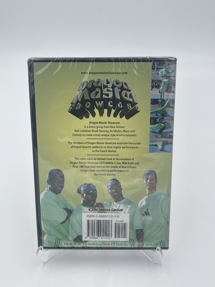 Dragon Master Showcase (2001, DVD) Breaking Dancing Acrobatics Music Comedy
