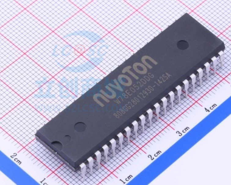 1PCS W78E052DDG 8-BIT MICROCONTROLLER DIP40 #96-9