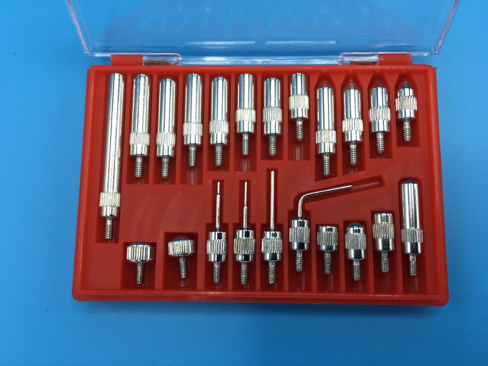 iGAGING 22 Piece Dial Test Indicator Anvil Set with Protective Plastic Case