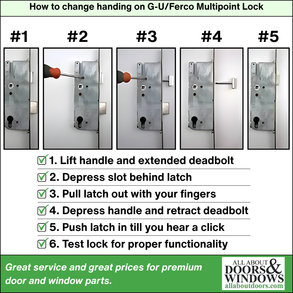 G-U Active 50/92 Lock Case - Durable Security Lock Housing Replacement