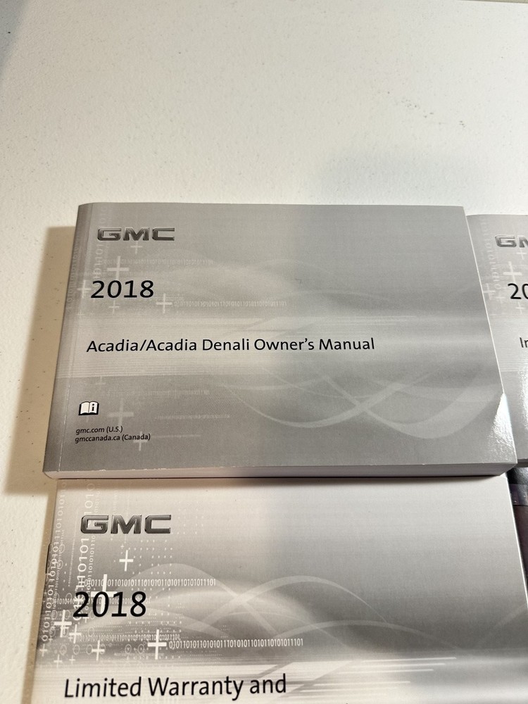 GMC Acadia 2018 Owners Manual