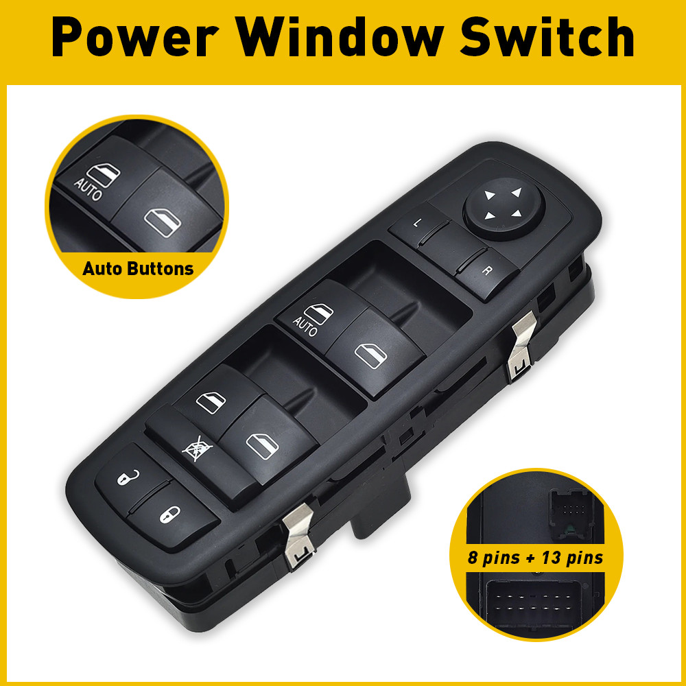 Driver Side Power Window Master Control Switch Fit for 2011-2016 Dodge Journey