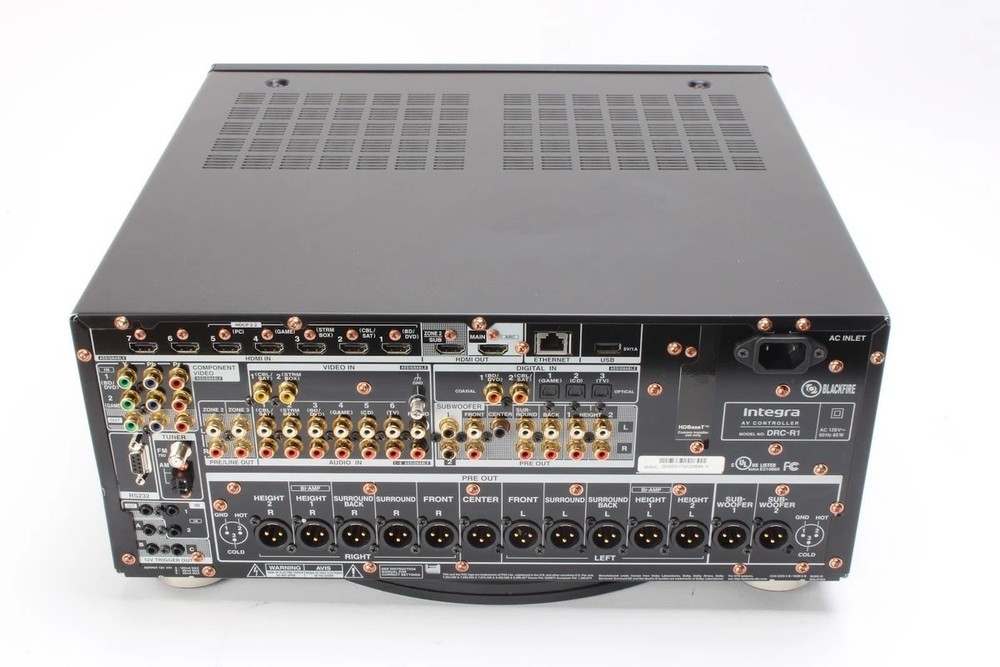 Integra DRC-R1 11.2-Channel AV Controller With Power Cable and Remote control