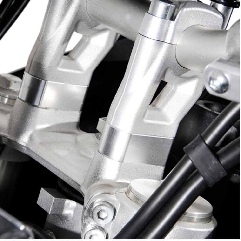 2 Pieces Handlebar Pullback Riser Aluminum Alloy Handlebar Riser Kit