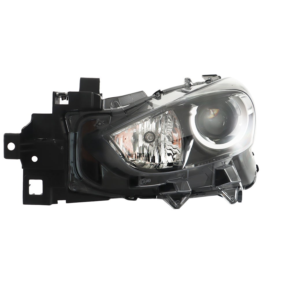 Labwork Left Headlight Fit For 2017-2018 Mazda 3 Halogen Type Driver Side Clear