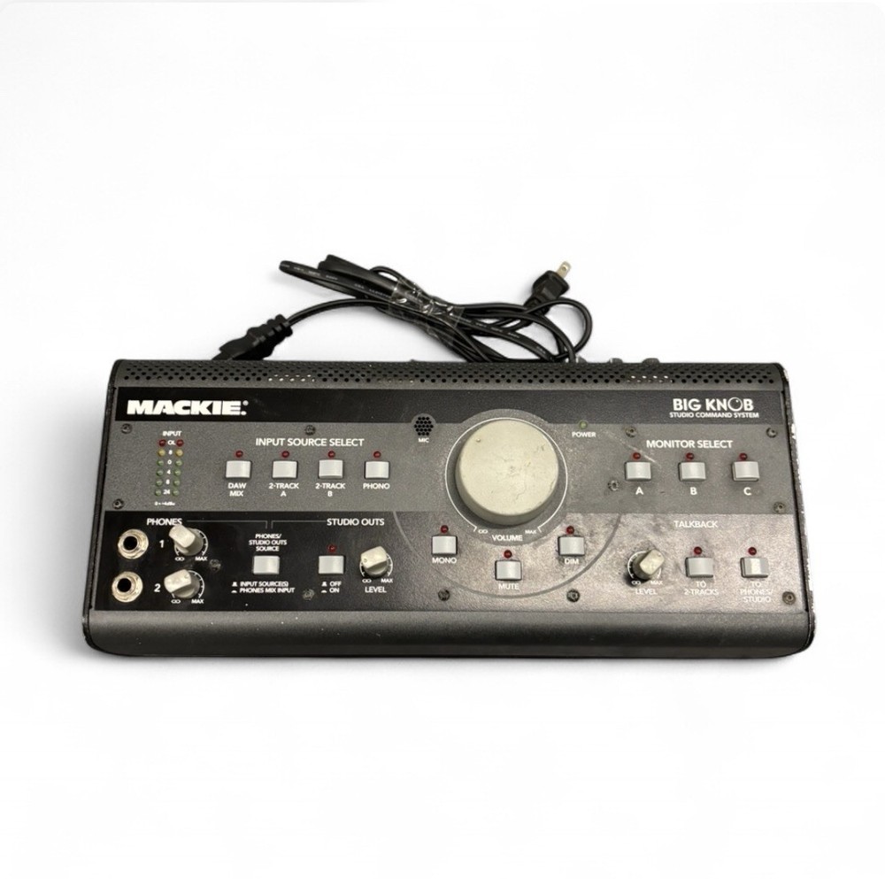 Mackie Big Knob Studio Command System Audio Control Center