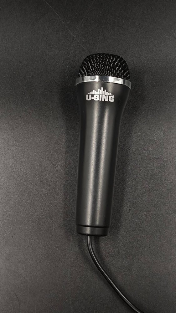 U-Sing Microphone Used Working Black