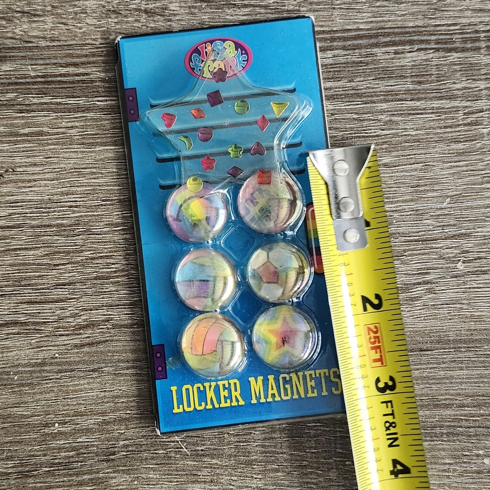 Vintage Lisa Frank Locker Magnets (MISSING STAR)