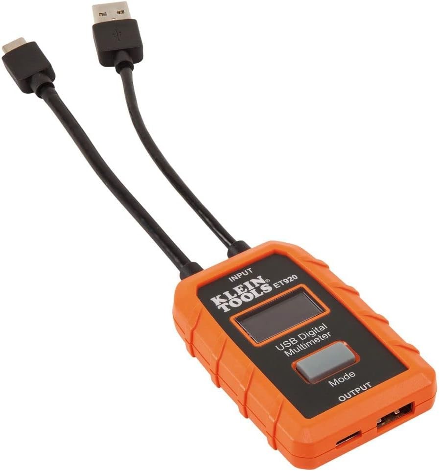 Klein Tools USB Power Meter + GFCI Outlet Tester Bundle