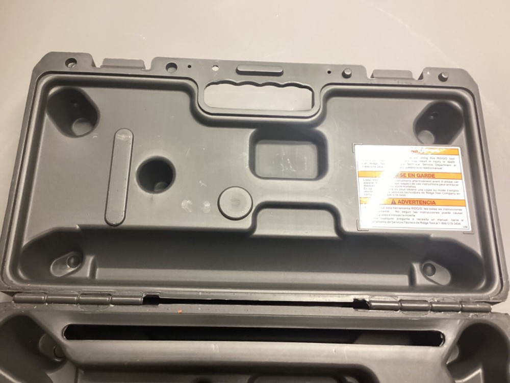 Ridgid Tools Press Snap Carrying Storage CASE ONLY