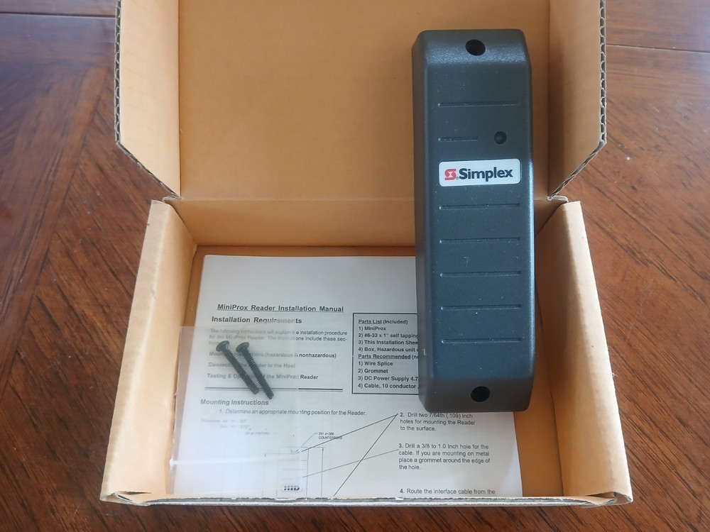 HID MiniProx Reader MODEL:5365CGT00  Open Box