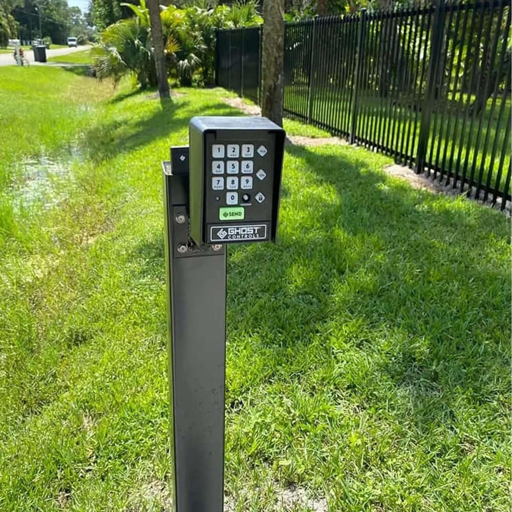 LED Backlit Wireless Keypad for All-Weather Gate Opener Systems - 60ft Range