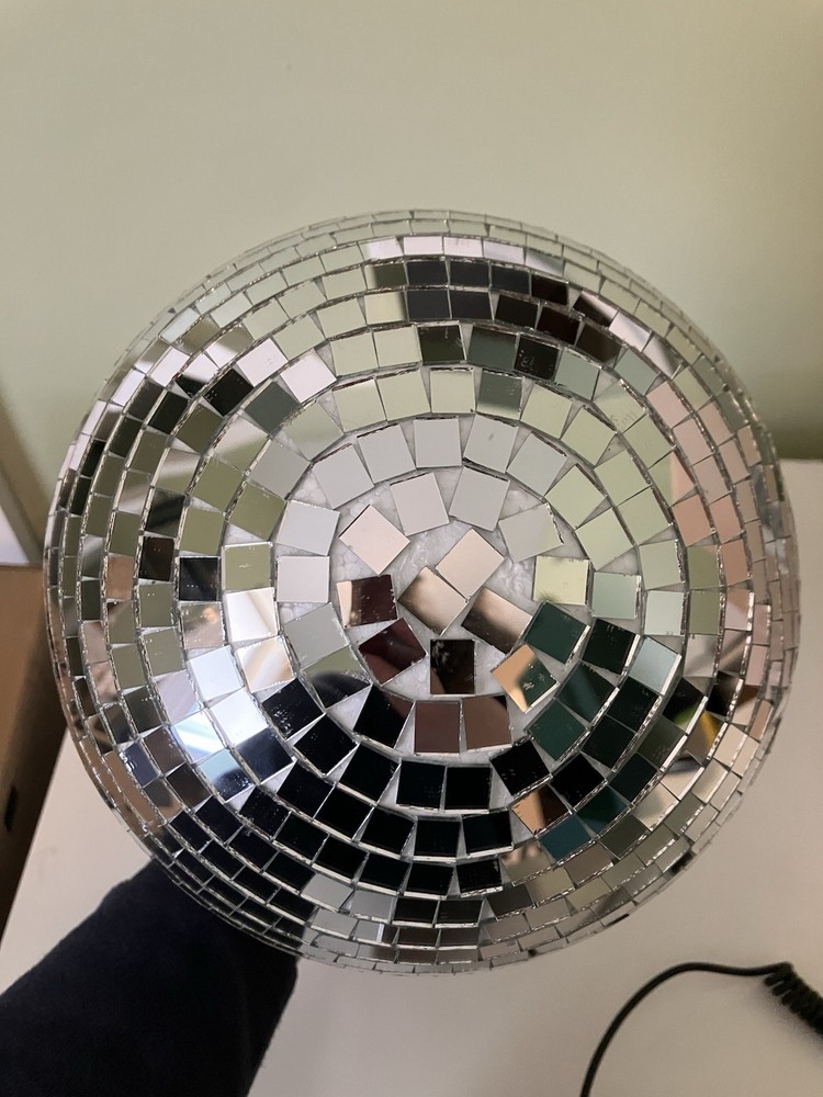 8” Disco Ball- Great For Parties, Weddings, Dances, Props Etc.