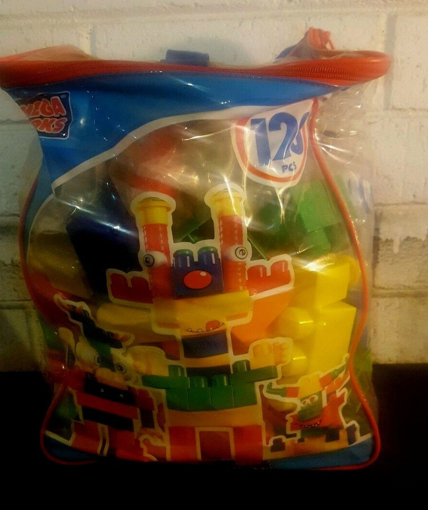 Mega Bloks 120 Piece Bag Multi Color 8144