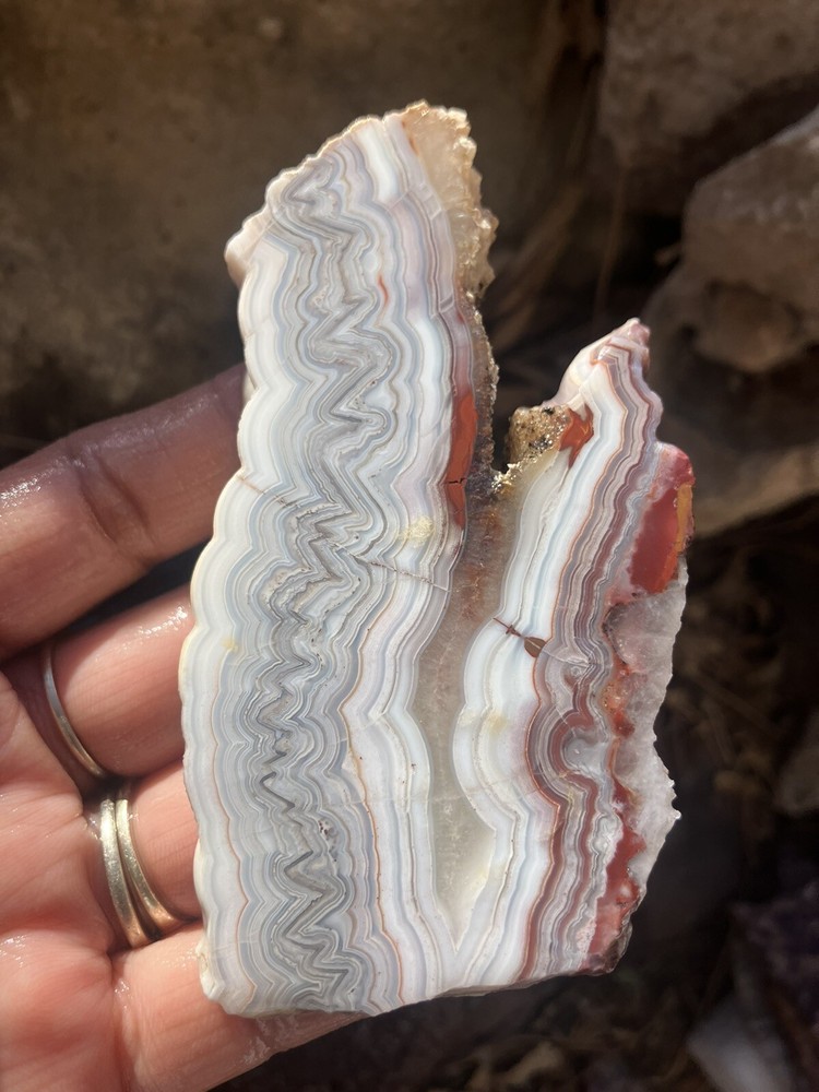 Crazy Lace Agate Slab