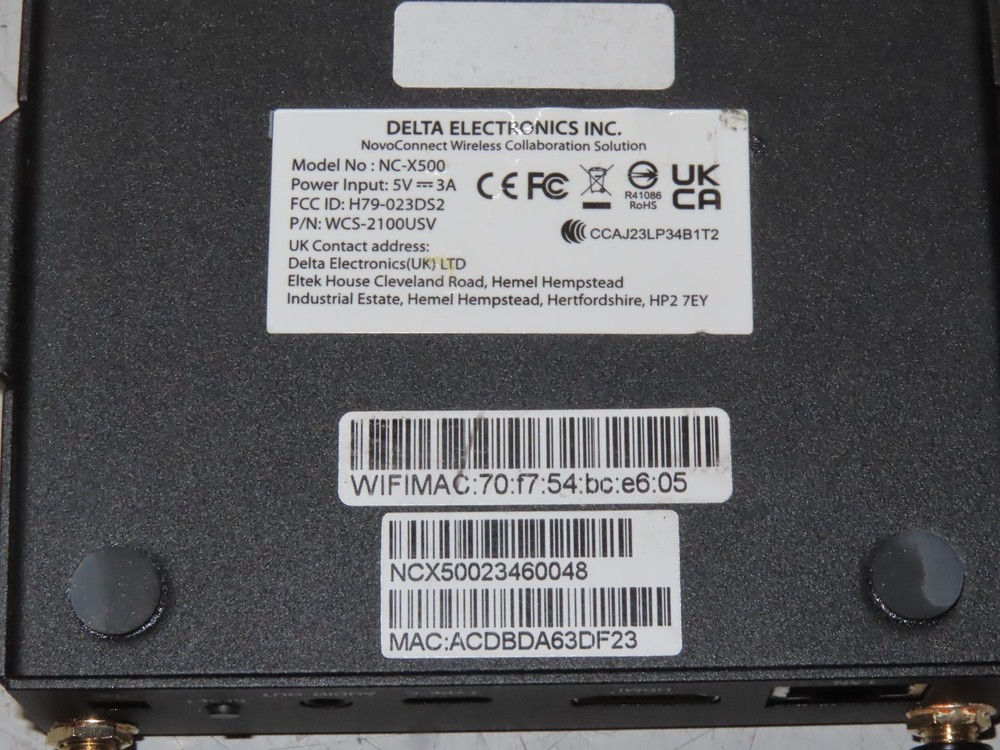 Vivitek NovoConnect NC-X500. Tested.