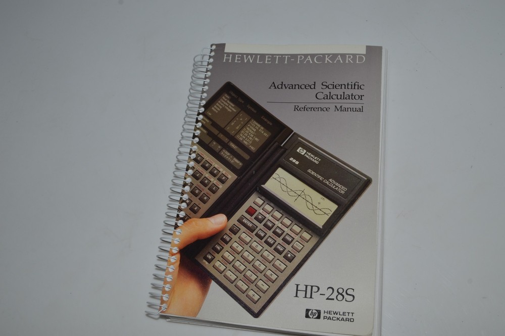 *CF*Hewlett-Packard HP-28S Advanced Scientific Calculator Ref. Manual(STG94)