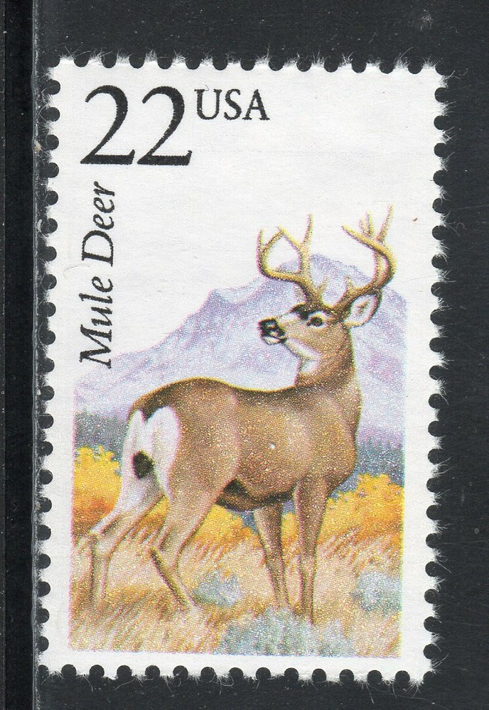 2294 * MULE DEER *  U.S. Postage Stamp MNH *