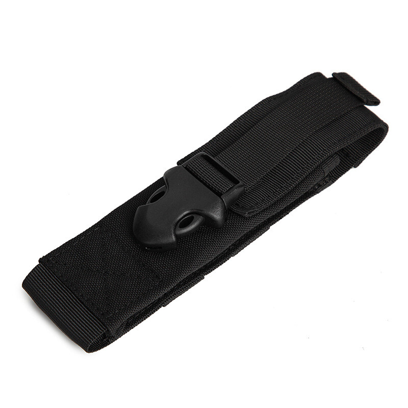 Tactical Flashlight Pouch Torch Holster LED Holder Multi-Function Portable Pouch