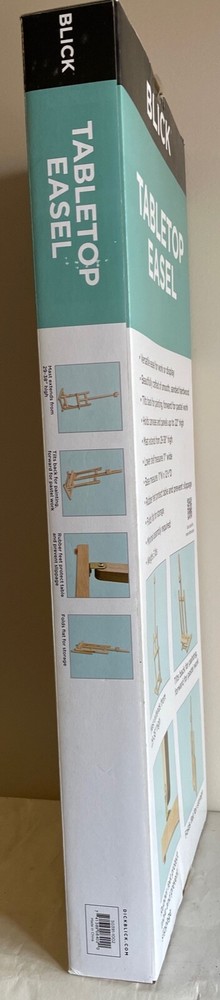 Blick Smooth Sanded Wooden Tabletop Studio Easel 22" Canvas