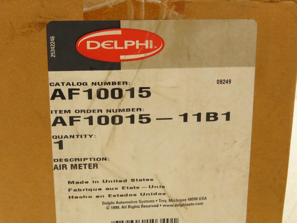 Delphi AF10015-11B1 Mass Air Flow Sensor Meter MAF