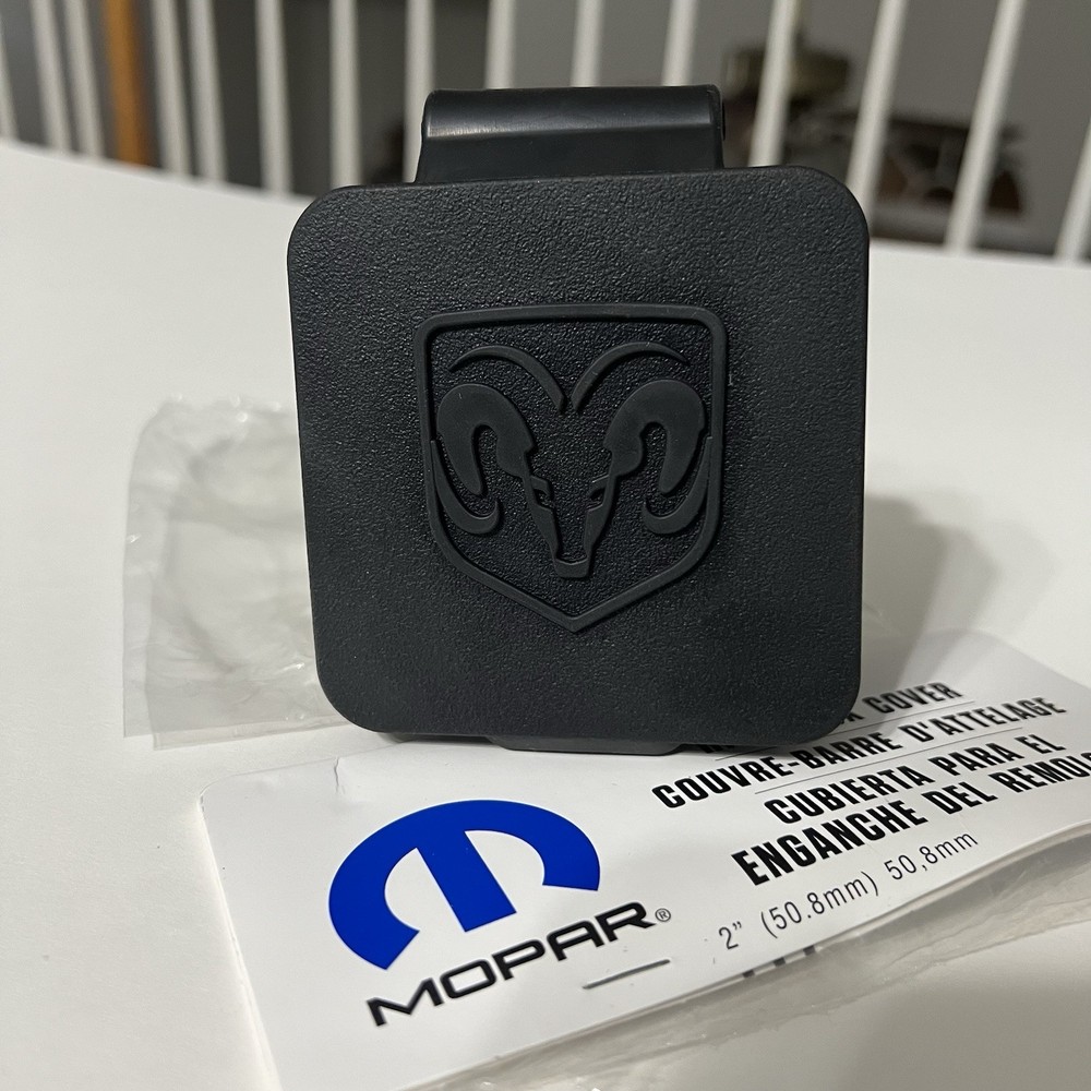 Genuine OEM Dodge Ram 2" Hitch Box Cover Receiver Plug Mopar